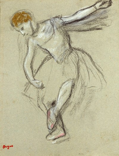 Eine Tänzerin im Profil von Edgar Degas