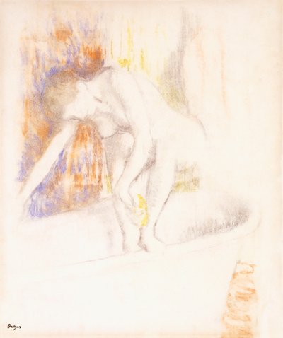 Nach dem Bad, 1890-1900 von Edgar Degas