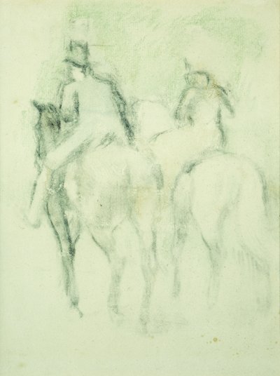 Amazone und Reiter von Edgar Degas