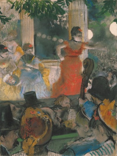 Café-Konzert bei Les Ambassadeurs von Edgar Degas