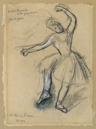 Tänzerin; Danseuse, 1880er Jahre von Edgar Degas