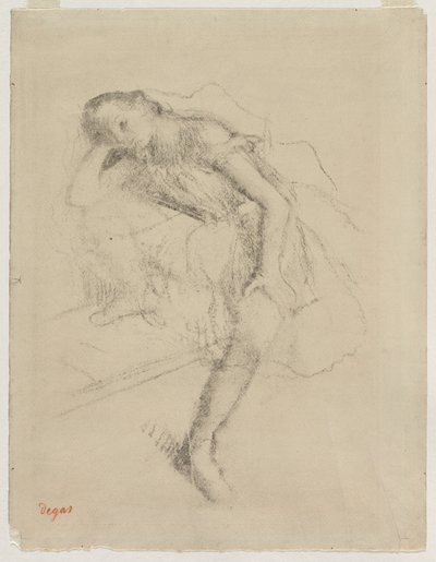 Tänzerin in Ruhe von Edgar Degas