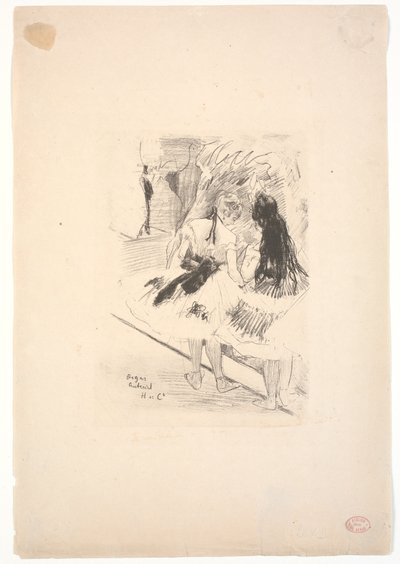 Hinter den Kulissen von Edgar Degas