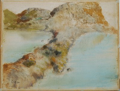 Felsige Küste von Edgar Degas
