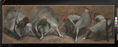 Fries der Tänzer, ca. 1895 von Edgar Degas