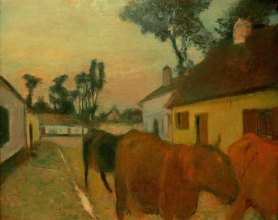 Heimkehr der Herde von Edgar Degas