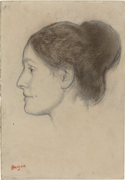 Hortense Valpinçon von Edgar Degas