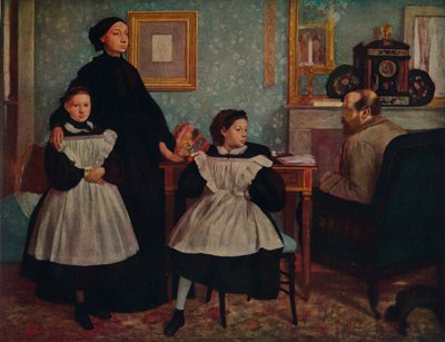 Die Familie Bellelli, um 1867 von Edgar Degas