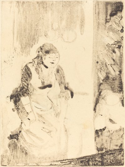 Mlle Bécat, ca. 1877-1878 von Edgar Degas