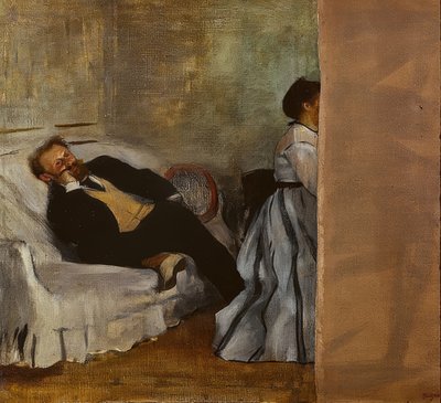 Monsieur und Madame Edouard Manet von Edgar Degas