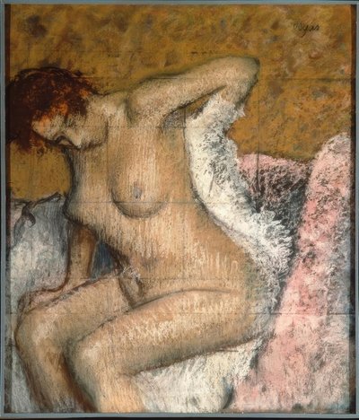 Nach dem Bade von Edgar Degas