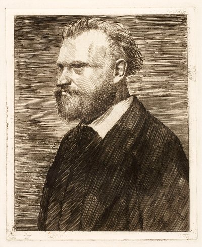 Porträt von Édouard Manet von Edgar Degas
