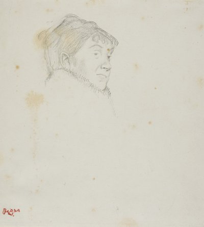 Porträt von Madame Dietz-Monnin von Edgar Degas