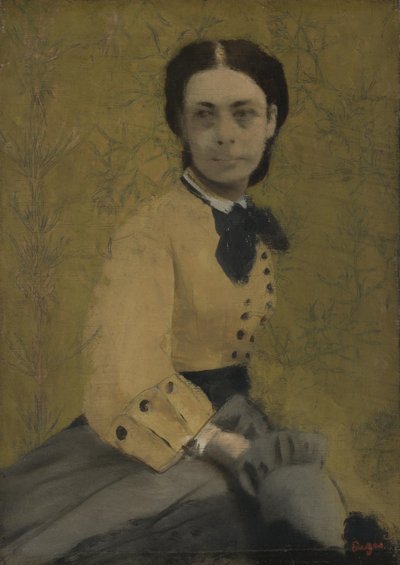 Prinzessin Pauline de Metternich, 1865 von Edgar Degas