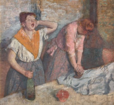 Die Büglerinnen, ca. 1884-1886 von Edgar Degas