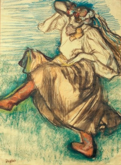 Russische Tänzerin von Edgar Degas