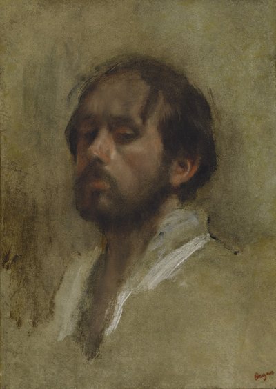 Selbstporträt von Edgar Degas