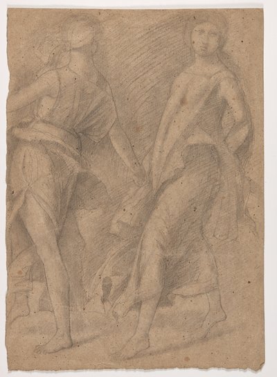 Studie nach Andrea Mantegna, "Parnassus" von Edgar Degas