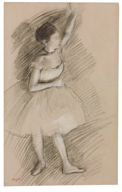 Studie einer Tänzerin von Edgar Degas