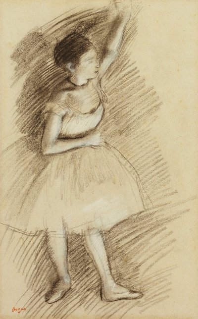 Studie einer Tänzerin von Edgar Degas