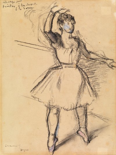 Die kleine Tänzerin, um 1885 von Edgar Degas