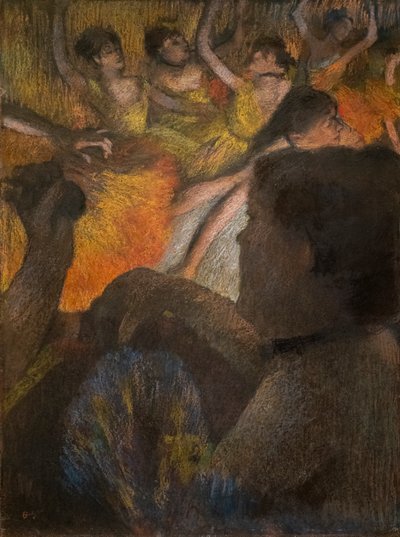 Die Loge. 1885 von Edgar Degas