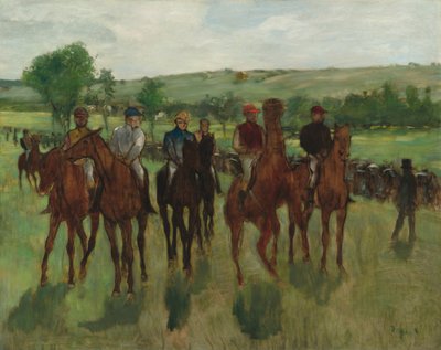Die Reiter von Edgar Degas