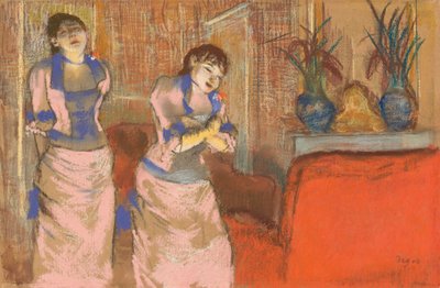 Zwei Frauen von Edgar Degas