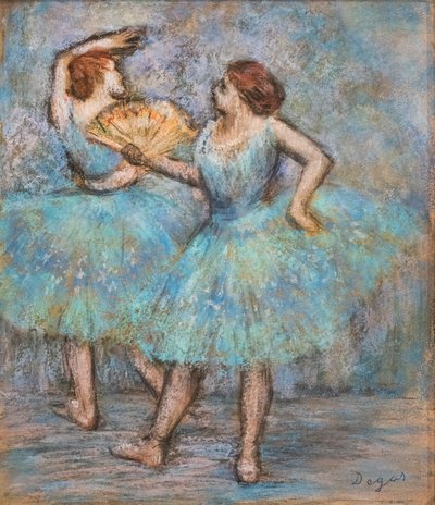 Zwei Tänzerinnen von Edgar Degas