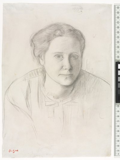 Victoria Dubourg, ca. 1866 von Edgar Degas
