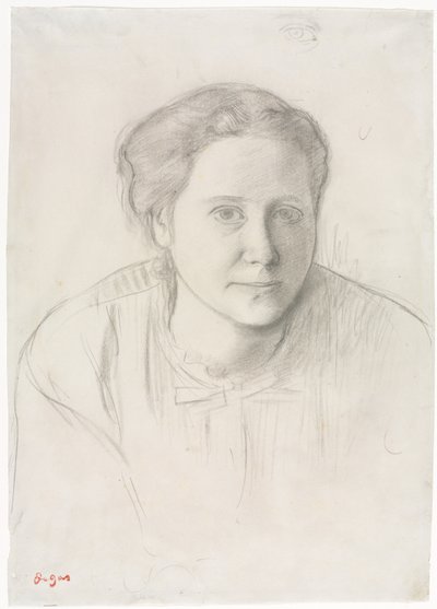 Victoria Dubourg, ca. 1866 von Edgar Degas