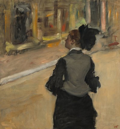 Frau von hinten gesehen von Edgar Degas