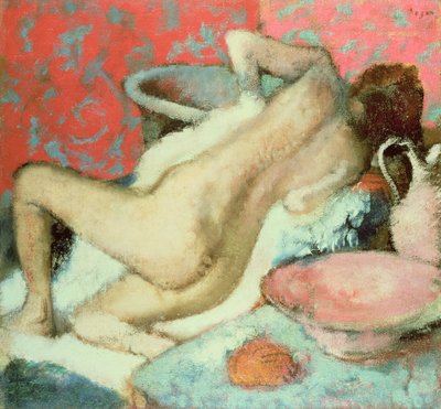 Frau beim Abtrocknen, 1896 von Edgar Degas