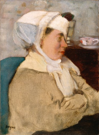 Frau mit Verband, ca. 1872 von Edgar Degas