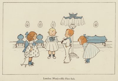 London (West), sein erster Anzug von Edith Farmiloe