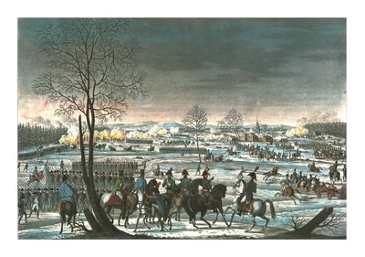 Schlacht bei Hohenlinden, 3. Dezember 1800, um 1850 von Edme Bovinet