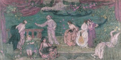Fest von Venedig von Edmond Aman Jean