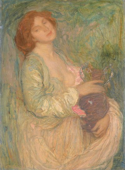 Frau mit Vase von Edmond François Aman Jean