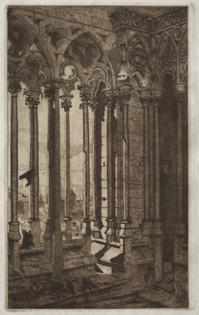 Die Galerie Notre Dame von Edmond Gosselin