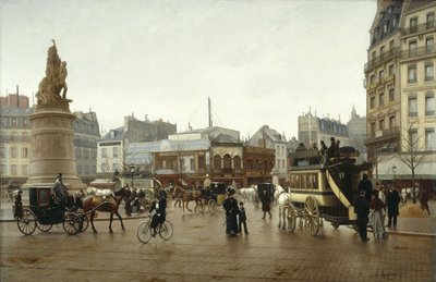 Place Clichy von Edmond Jean