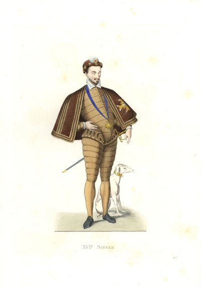 König Heinrich III. von Frankreich von Edmond Lechevallier Chevignard