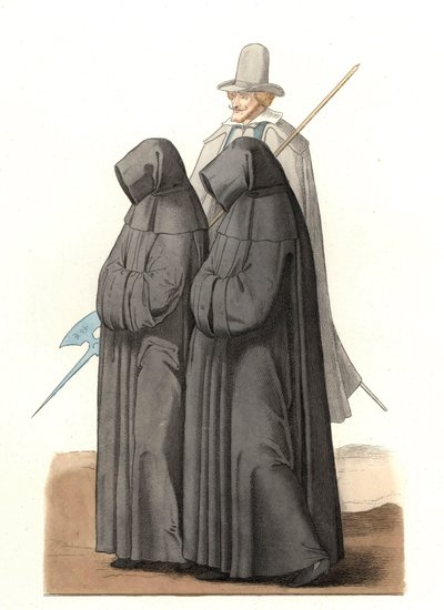 Trauerkleidung von Edmond Lechevallier Chevignard