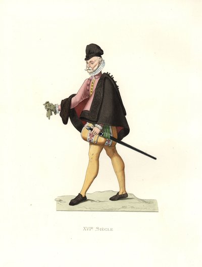 Spanischer Adliger von Edmond Lechevallier Chevignard