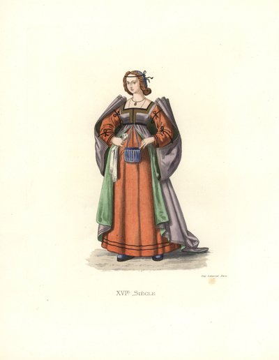 Frau aus Granada von Edmond Lechevallier Chevignard