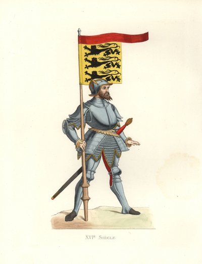 Englischer Waffenträger von Edmond Lechevallier Chevignard