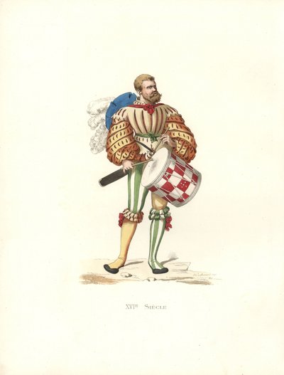 Deutscher Militärtrommler von Edmond Lechevallier Chevignard