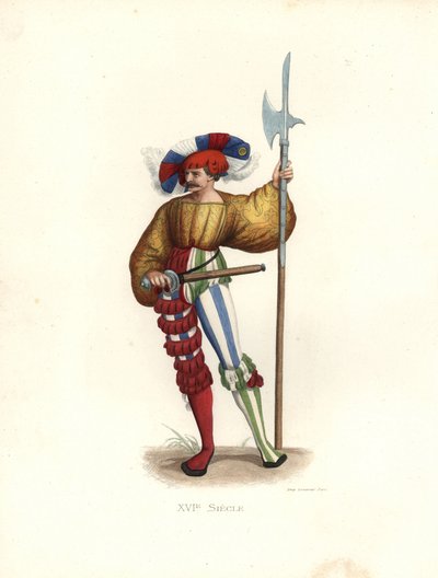 Hellebardier von Edmond Lechevallier Chevignard