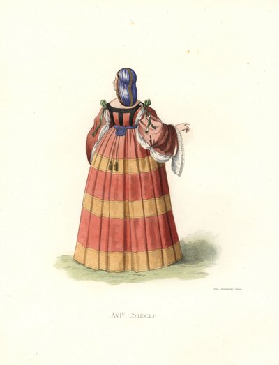 Frau aus Mailand von Edmond Lechevallier Chevignard