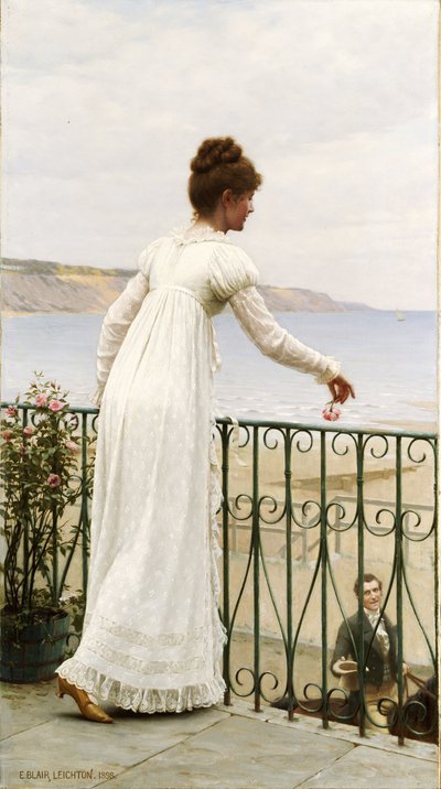 Eine Gunst, 1898 von Edmund Blair Leighton