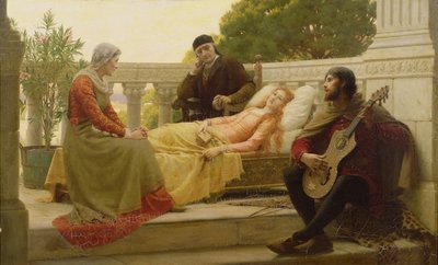 Wie Liza den König liebte, 1890 von Edmund Blair Leighton